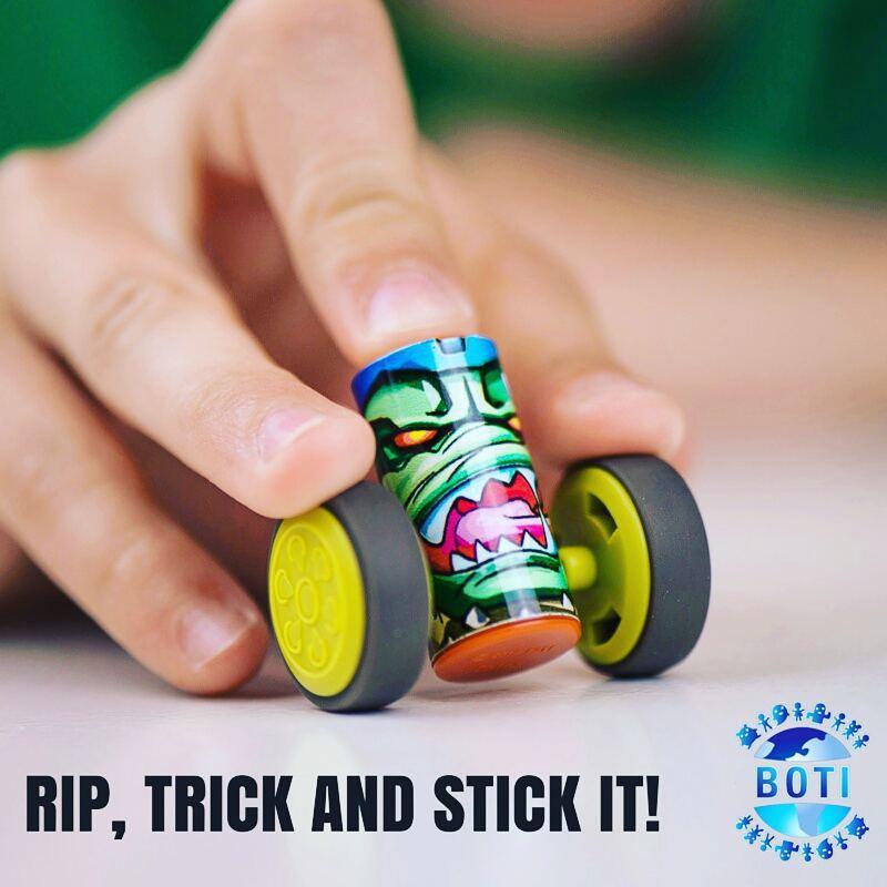 Stunt Car Finger Tumbler Tengfei Skill Car Học sinh tiểu học Đồ chơi bỏ túi thể thao