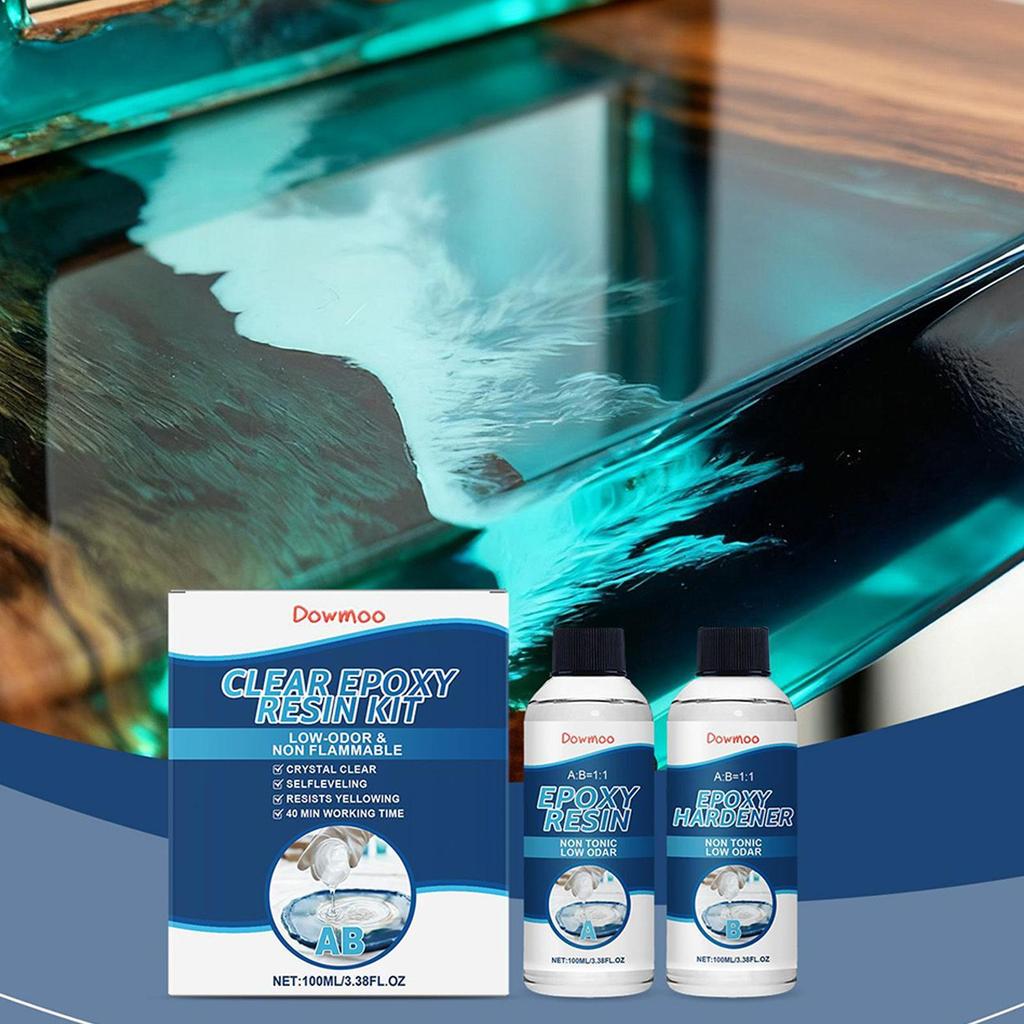 Bộ nhựa Epoxy trong suốt Bộ công cụ Epoxy trong suốt có độ trong suốt độ trong suốt Thủ công Nhựa Ep