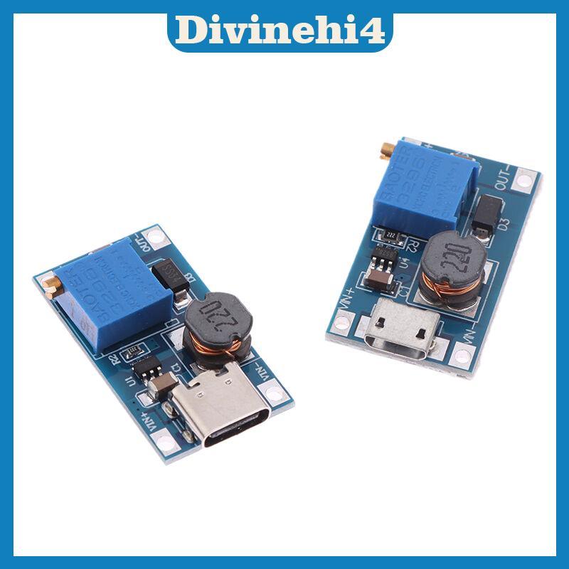 < divinehi4 > 1 Bộ chuyển đổi tăng cường chuyển đổi Dc sang Dc Mô-đun nguồn MT3608 Mô-đun cung cấp g