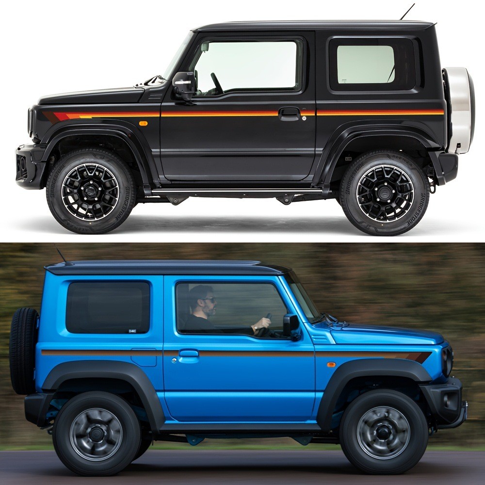 Nhãn dán bên cửa ô tô Suzuki JIMNY JB64W JB74W độc quyền