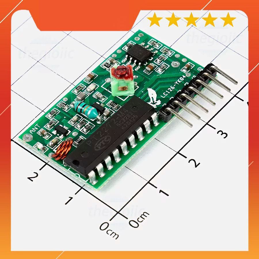 2272-M4-433Mhz Mạch Thu RF 433Mhz IoT Maker 90