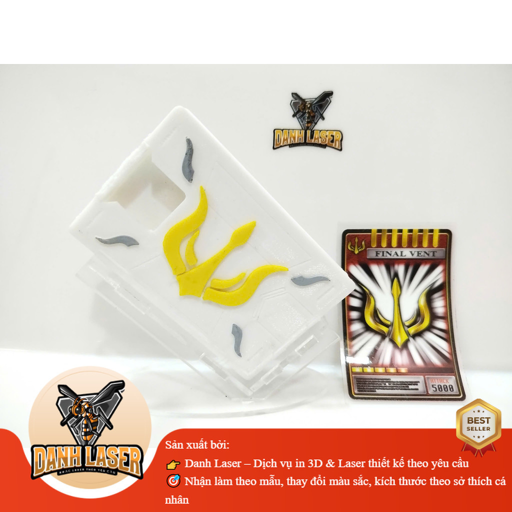 Hộp Đựng Thẻ ATM Kamen Rider Ryuki  Đa Năng In 3D Kamen Rider Femme