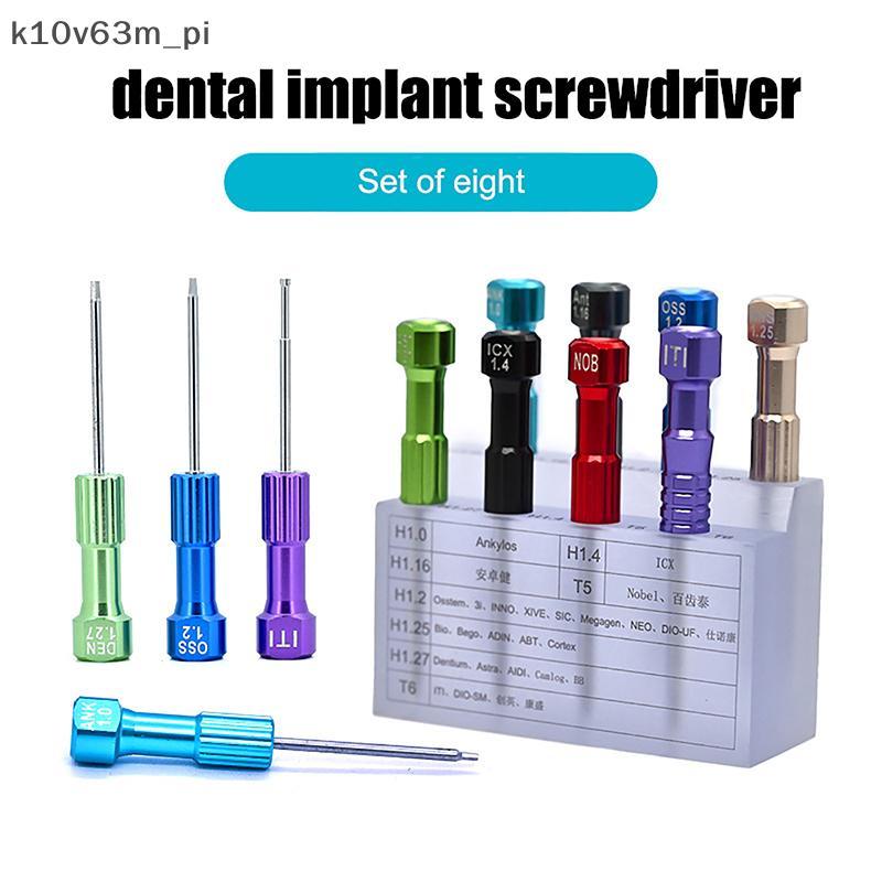 kv 1pc Dental Laboratory Stainless Steel Implant Screw Driver Dentistry Tool Kit Micro Screwdriver D