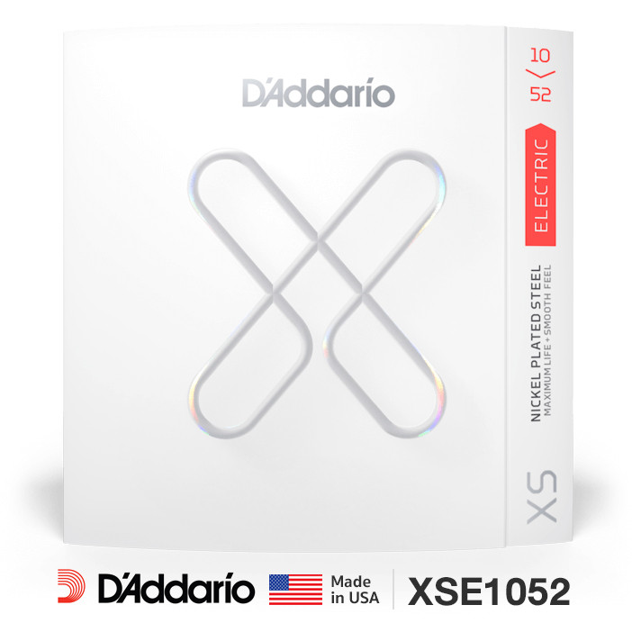 Dây đàn Guitar điện D 'Addario XSE1052 số. 10 Thép mạ niken XS đặc biệt 1 Series (Áo nhẹ /