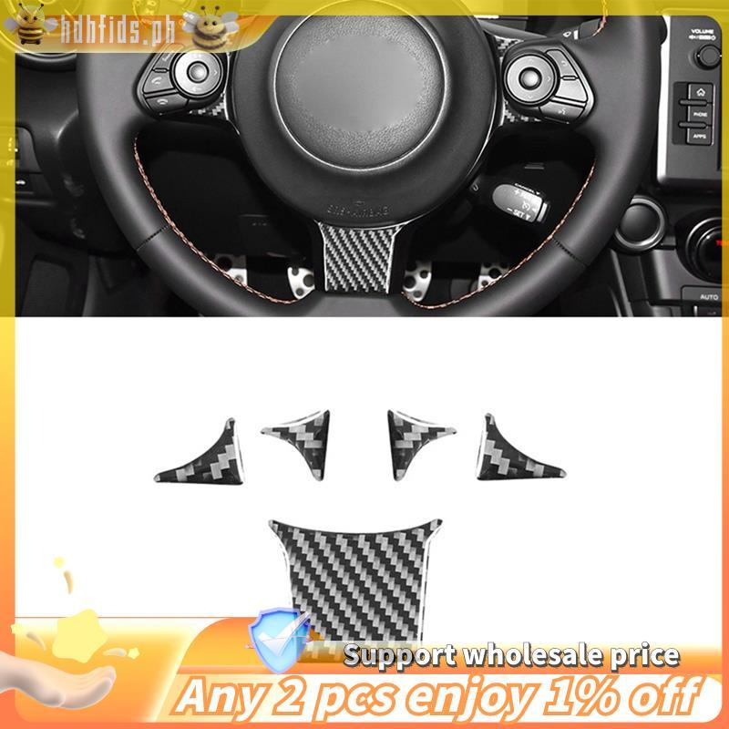 - Sợi Carbon Cho BRZ GR86 2022-2025 Bọc Vô Lăng Ô Tô Viền Bộ Miếng Dán Phụ Kiện Nội Thất