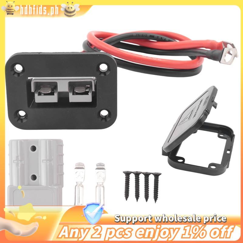 -For Connector, Đầu nối / ngắt kết nối nhanh pin 8AWG 50AMP, Đầu nối cáp pin 1.64ft, Dây tời