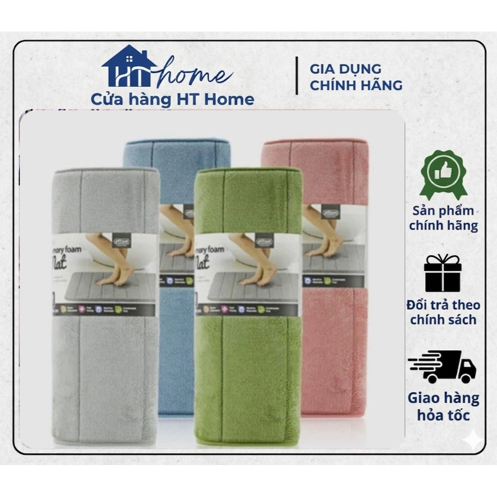 Thảm Chùi Chân LocknLock Memory Foam MAT511 - hàng chính hãng