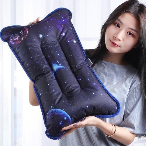 Gối Đá Đệm Đá Gối Trẻ Em Người Lớn Gối Nước Bơm Hơi Phun Nước Làm Mát Đá Gối Ngủ Thoáng Mát Gối 777