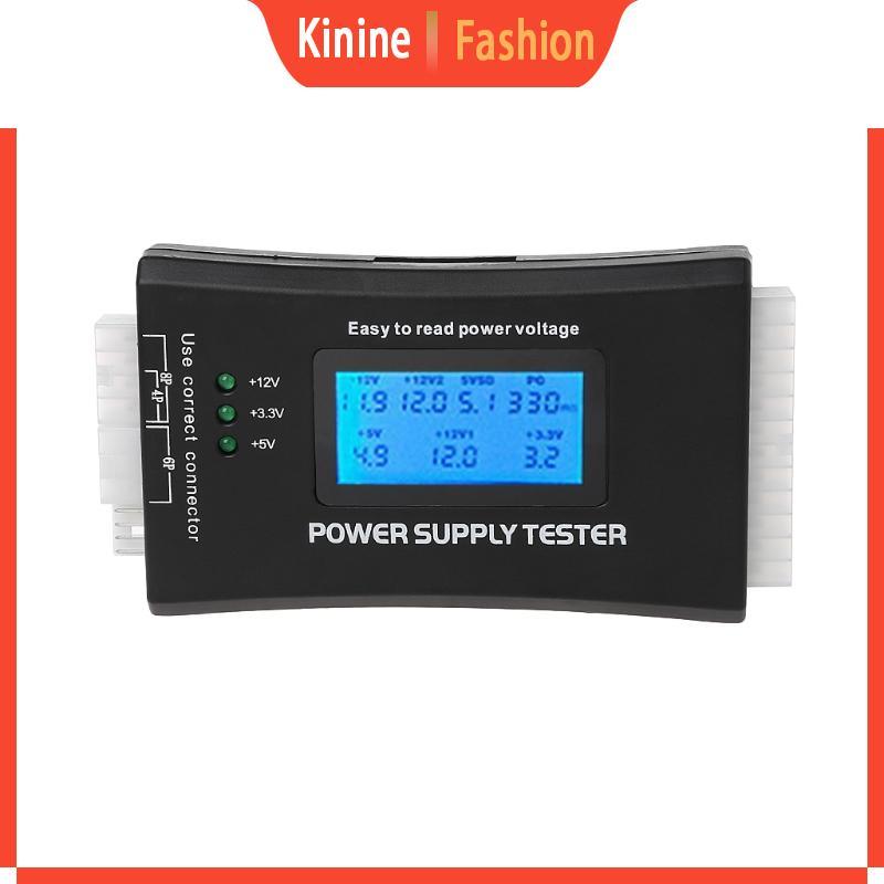 KIN Power Supply Test Màn hình LCD Máy tính Power Supply Chẩn đoán Cung cấp nguồn PC ATX BTX ITX Com