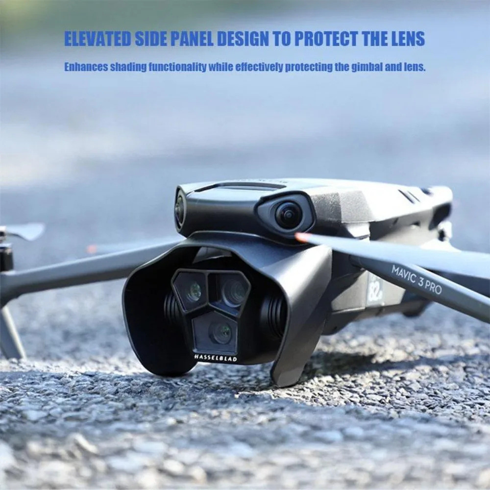 Mũ trùm đầu ống kính máy ảnh cho Mavic 3 Pro Nắp che nắng Gimbal Guard Sunhood cho phụ kiện Mavic 3 