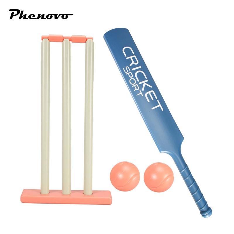 Bộ cricket trẻ em, Trò chơi thể thao ngoài trời Bộ cricket sân vườn trong nhà, Dơi và bóng cricket c