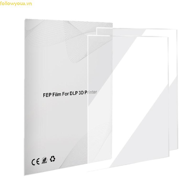 Fol 2 Gói FEP Phim phát hành 200 x 280mm SLA LCD FEP Film Sheet cho máy in 3D bằng nhựa