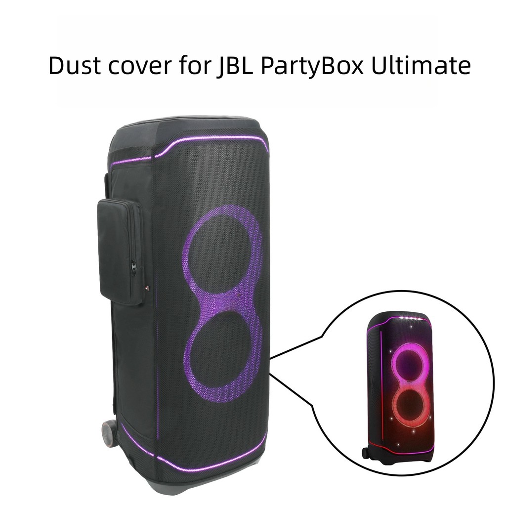 Vỏ che bụi Loa bảo vệ cho loa JBL PartyBox Ultimate, Vỏ bảo vệ lưới Vỏ bụi có túi phụ kiện