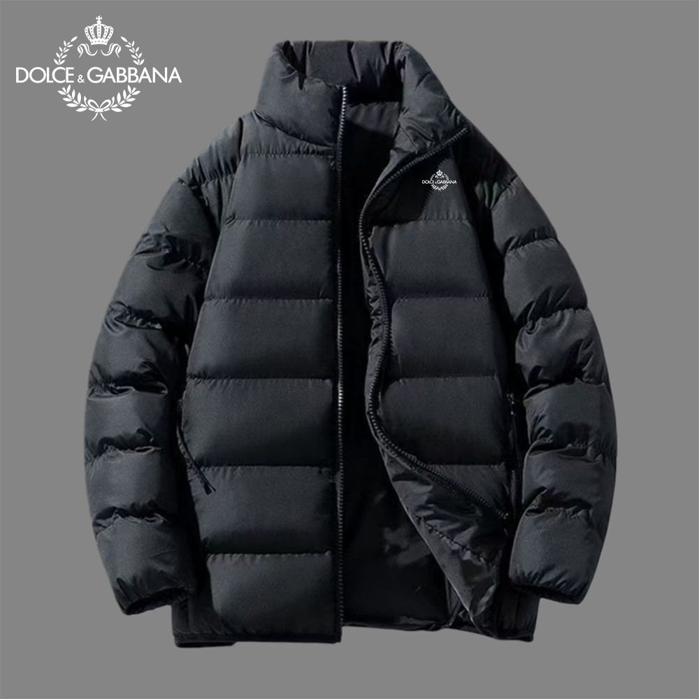 Dolce & Gabbana - Áo khoác thu đông 2025 nam nữ, chất liệu cotton cao cấp, chống gió, thiết kế thời 