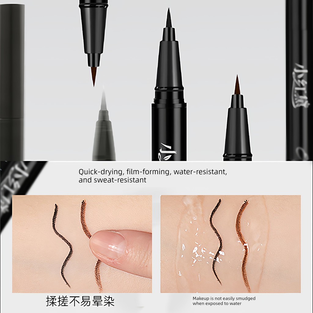 chì kẻ mắt eyeliner Xiaohongdai Smart Smooth Liquid Eyeliner Pen XIXI Cool Feel Easy-to-Draw Straigh