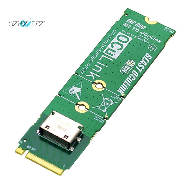 NVME M.2 M Key to OCuLink Adapter cho OCULINK GPU Dock Mini PC Laptop sang Card đồ họa bên ngoài Con