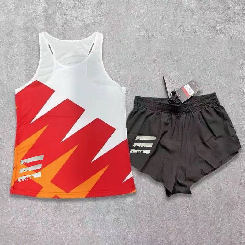 Sports Student Track and Field Training Clothes Outfit Men's and Women's Marathon Running Quick-Dryi