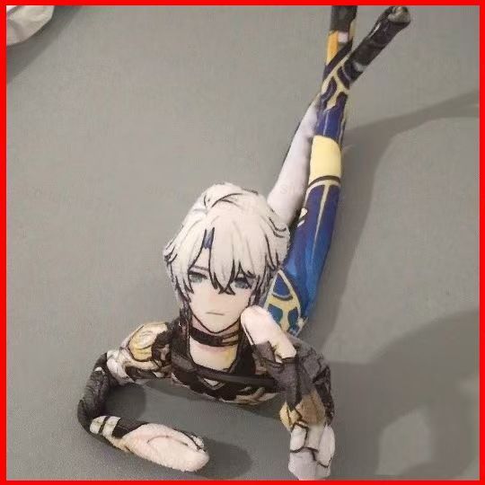 SY Honkai: Star Rail Phainon Anaxa Blade Plushie Khung dây có thể lập được Chuột khô Búp bê sang trọ