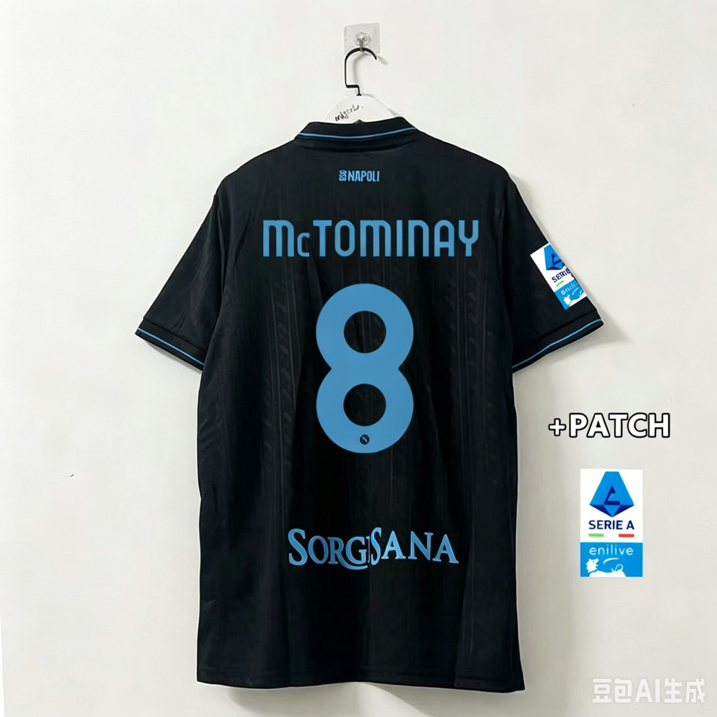 25 / 26 NAPOLI 3RD FANS EDITION FOOTBALL JERSEY S-4XL