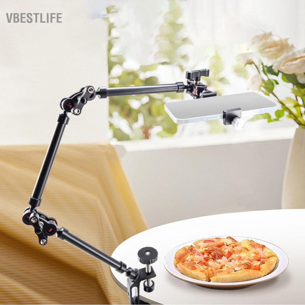 VBESTLIFE Giá đỡ tay có thể điều chỉnh 75,5cm/29,7in Magic 360° với 1/4 ren Giá đỡ máy ảnh trên cao 