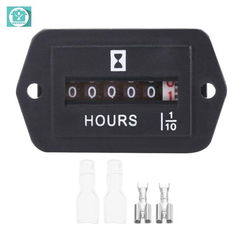 Bộ đếm giờ thạch anh kín hoàn chỉnh công nghiệp kỹ thuật số Woedpez Bộ đếm giờ cơ khí