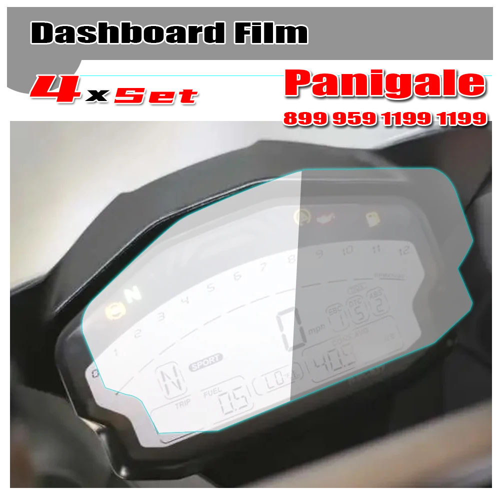 Dành Cho Ducati Panigale 899 959 1199 1299 Bảng Điều Khiển Xe Máy Bảo Vệ Màn Hình Cụm Phim Trầy Xước