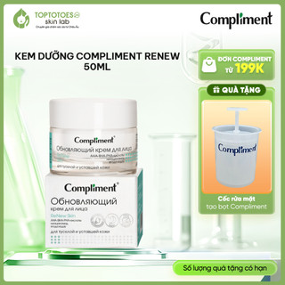   HÀNG NHẬP KHẨU  Kem dưỡng Compliment Renew tái tạo làm sáng trẻ hoá da với AHA BHA PHA & Niacinamide 50ml 