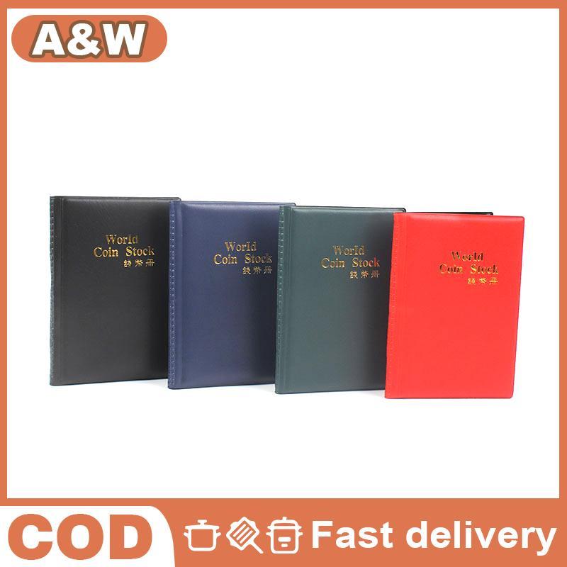 [WHP] 60 Pockets Coin Collection Album Mini Storage Organizer Gift