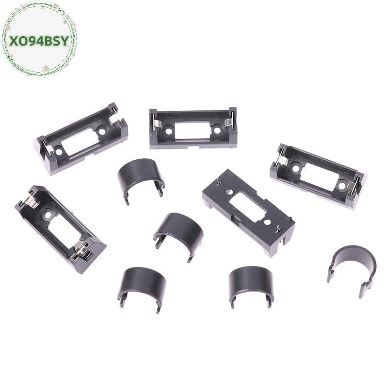 XO94BSY 5 Chiếc Cắm CR123A Pin 16340 Hộp Pin LIR123A Hộp Bảo Quản Pin CR123A Vỏ Pin Cho PCB DIY VN