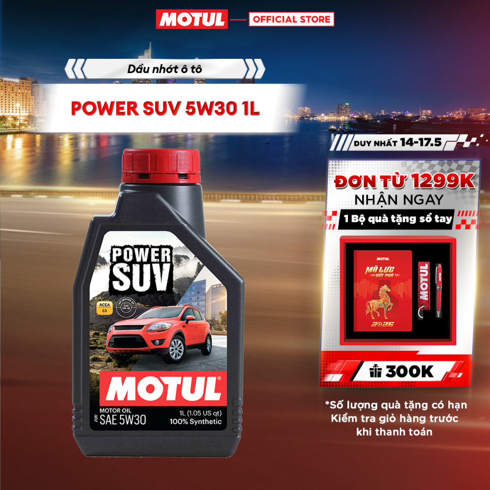 Dầu nhớt xe ô tô MOTUL POWER SUV 5W30 1L