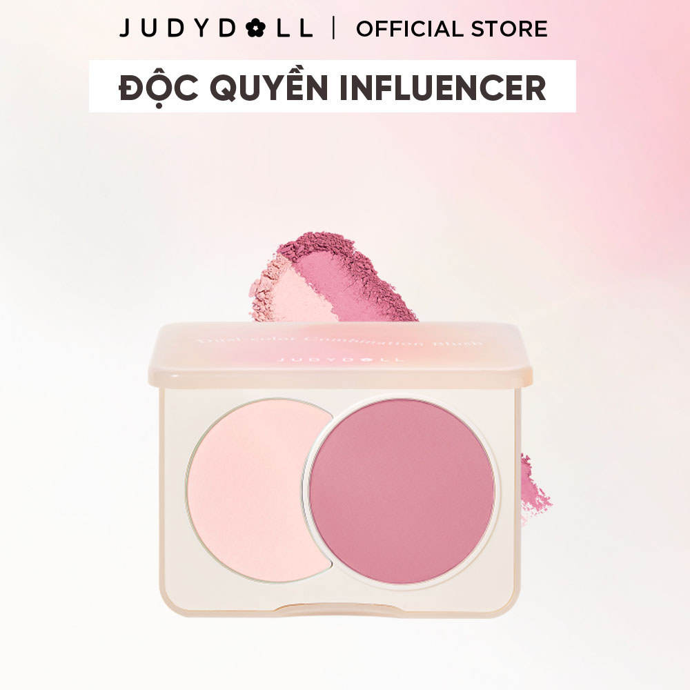 [KOL] Phấn má hồng JUDYDOLL Duo-color Combination Blush 6g