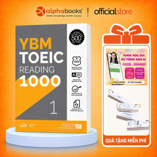 Sách – ybm toeic reading 1000 vol 1 – kèm lời giải chi tiết