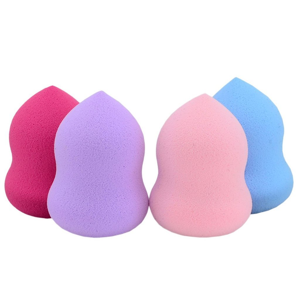 4 Bột dành cho nữ Puff Pro Beauty Flawless Makeup Blender Foundation Puff FP1 (4 màu)