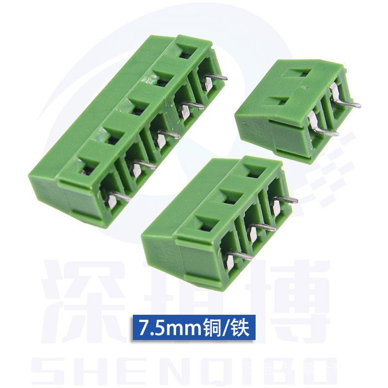 * * KF128 Vít Loại PCB Terminal 2.54 / 3.81 / 5.0 / 7.5mm Pitch Có thể ghép 2 / 3 / 4P