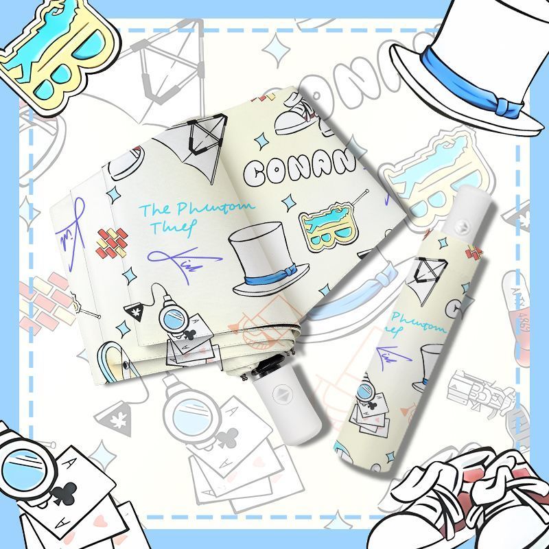 Ô dù hai chiều Thám tử Conan & Kid - Chống nắng và mưa hiệu quả