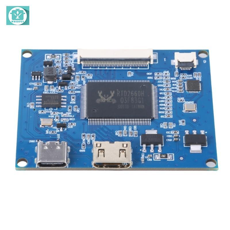 Woedpez Type C 5V LCD Bảng điều khiển màn hình cảm ứng Màn hình hiển thị Mô-đun tấm 40Pin LVDS 1024X