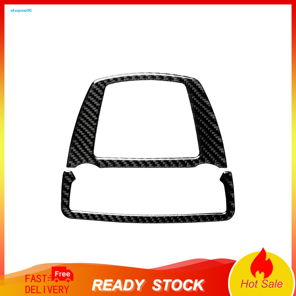 PEMG Sợi Carbon Đèn Đọc Sách Viền Bao Miếng Dán Nội Thất Cho Xe BMW 5 Series F10 5GT