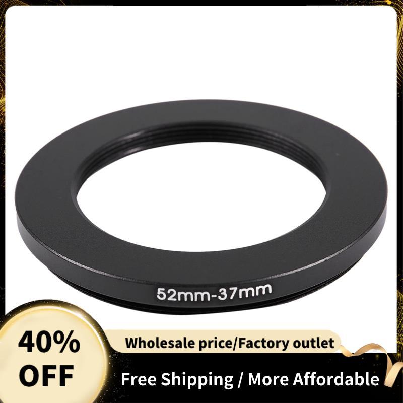Bộ chuyển đổi vòng đen 52mm-37mm đến 37mm cho máy ảnh