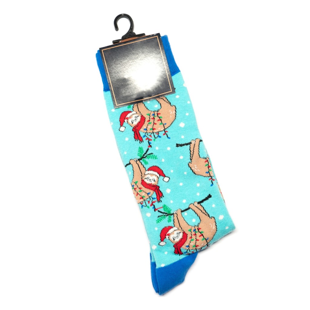 SLOTH Mặc Mũ Giáng Sinh SLOTH Otter Giáng Sinh Khử Mùi Tất Nam DH101