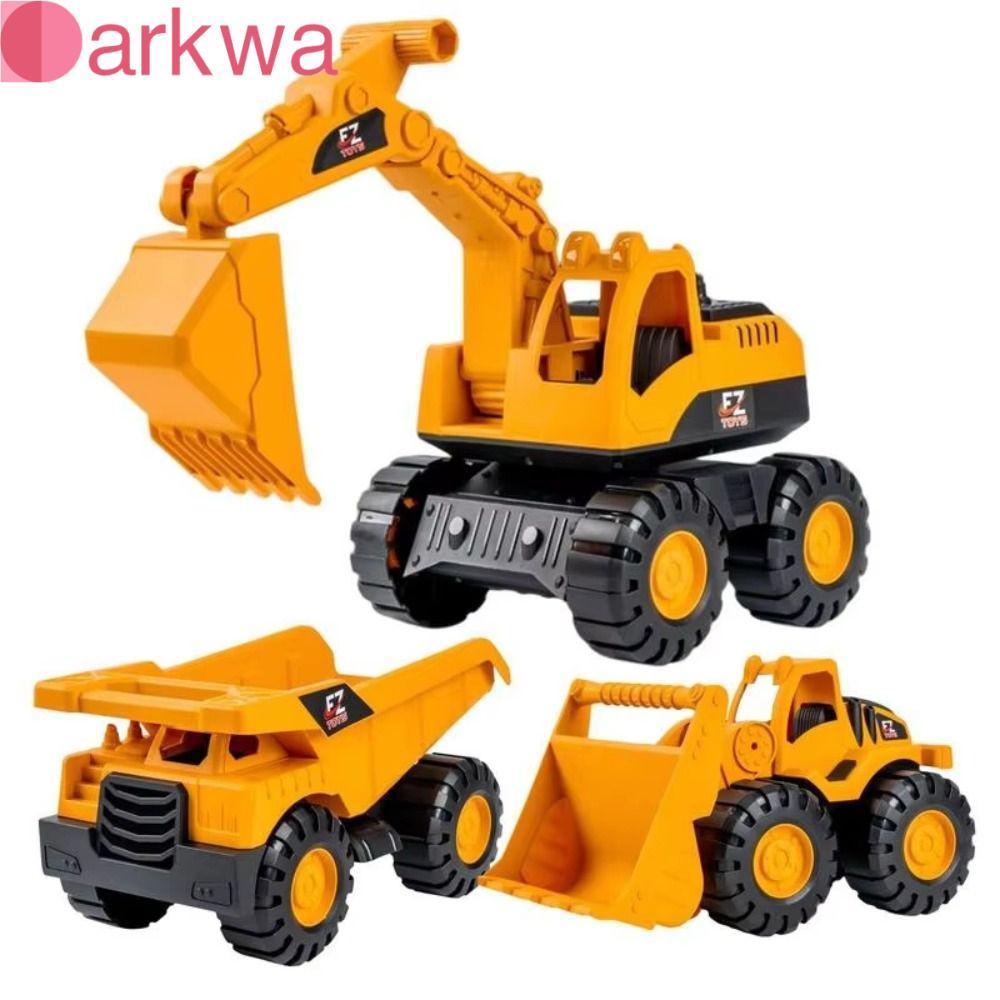 DARKWA Engineering Car Toy Inertia Driving Quà tặng sinh nhật cho trẻ mới biết đi