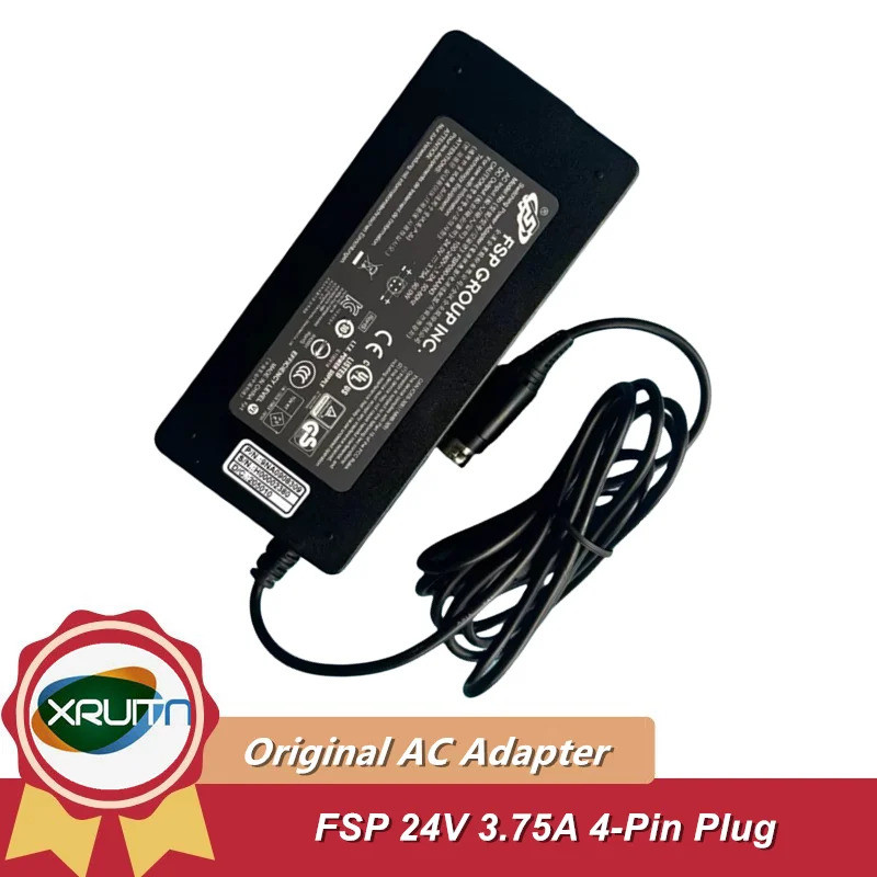 FSP FSP090-AAAN3 90W 24V 3.75A 4 PIN AC Chuyển Đổi Cho FSP090-AAAN2 FSP090-DMAB2 Bộ Sạc Nguồn Laptop