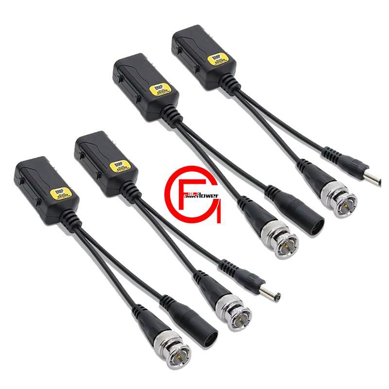 [Giá tốt nhất] HD Video Balun Cat5 RJ45 sang BNC Video Baluns Bộ thu phát video thụ động Bộ chuyển đ