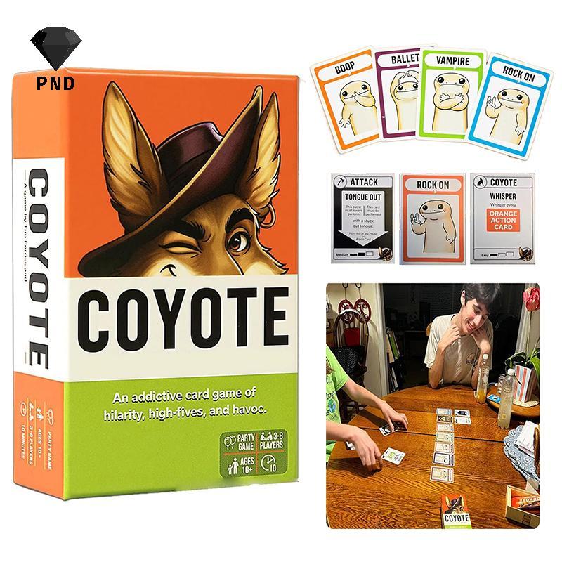 Trò chơi Coyote PND, Trò chơi thẻ tiệc Coyote, Gặp gỡ trò chơi thẻ giấy hành động đầy đủ năm và Havo