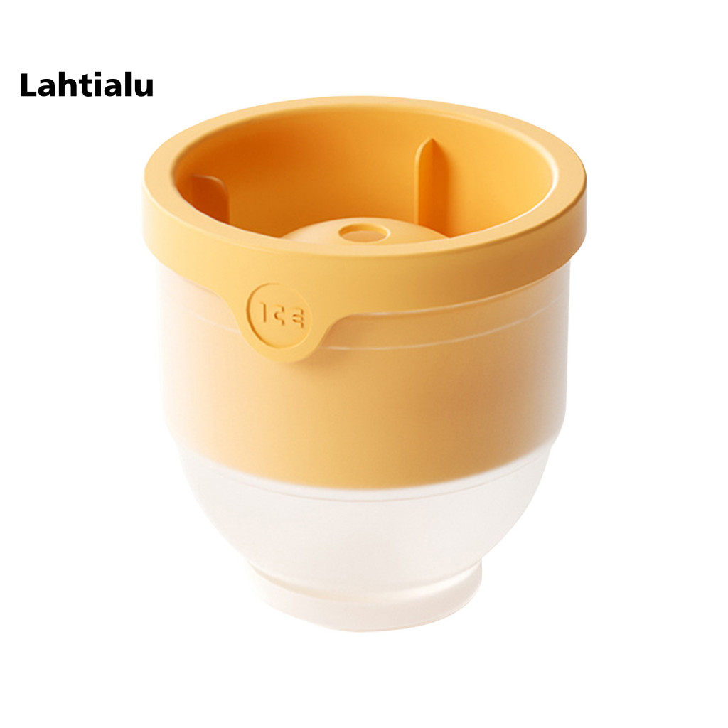 Lahtialu Máy Làm Quả Bóng Đá Silicon Tròn Cho Whisky Cocktail Bpa-free Dễ Dàng Phát Hành Quả Cầu Đá 
