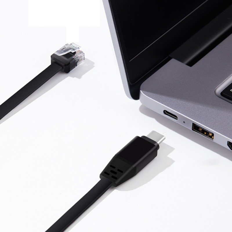 Tốt Nhất Di Động USB C Ethernet Adapter Cắm Chơi Truy Cập Internet Cho Thiết Bị Di Động Du Lịch