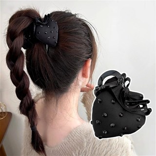  Kẹp tóc hình đuôi cá mập với giả kim cương - Phụ kiện thời trang cho nữ 