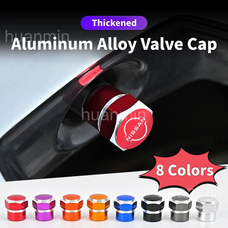 4 Nissan Bánh Xe Ô Tô Lốp Van Lốp Thân Không Khí Nắp Dành Cho Xe Nissan E-power Kicks Serena X ‐ Tra