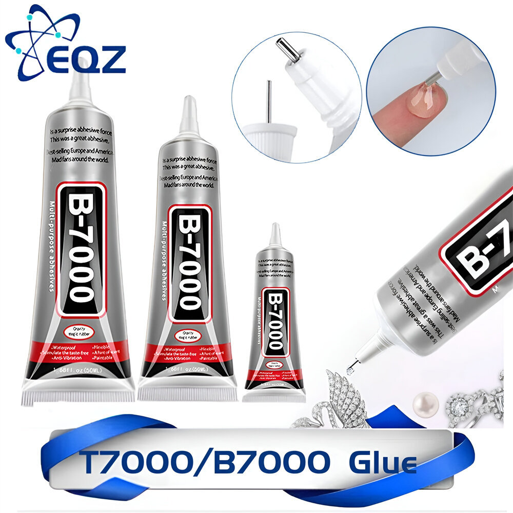 T7000 B7000 Keo Lỏng Trong Suốt Liên Hệ Sửa Chữa Điện Thoại Dính Đa Năng Tự Làm Keo Với Đầu Áp Dụng 