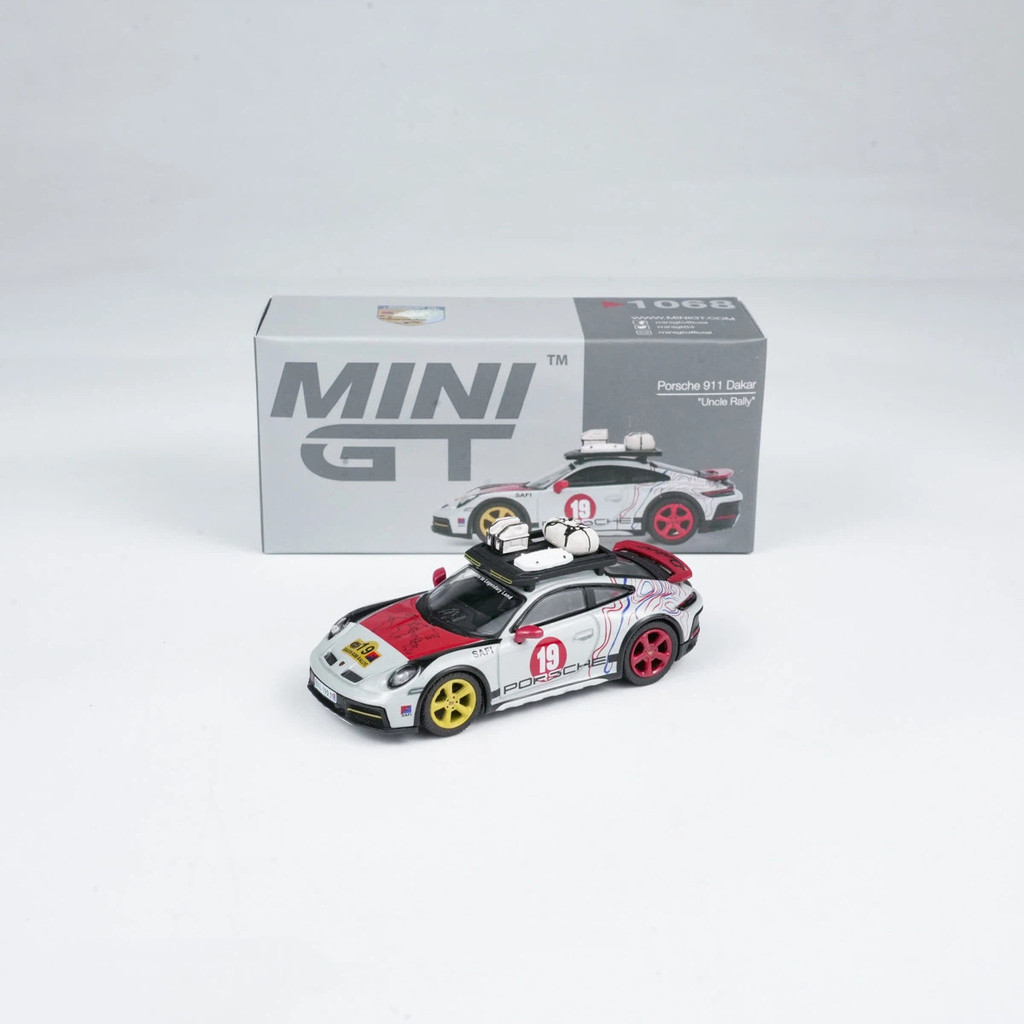 MINI GT 1: 64 # 1068 Mẫu xe hợp kim Porsche 911 Dakar