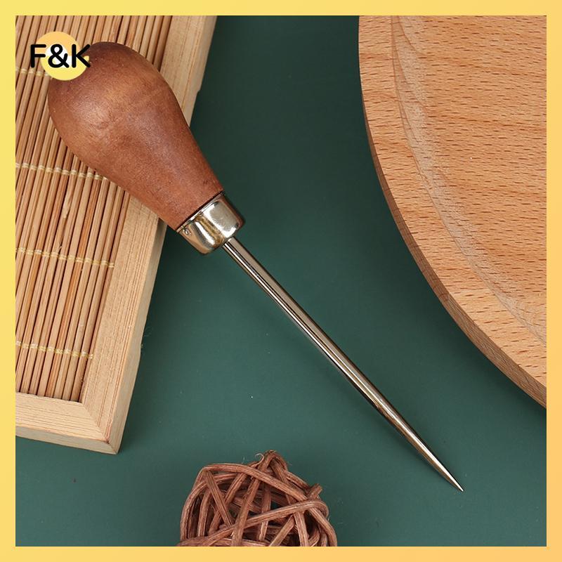F & K DIY Leather Tent May Awl Shoes Repair Tool Hand Stitcher Leather craft Awl.